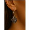 SILVER MARCASITE EARRINGS