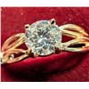 Image 2 : 10K YELLOW GOLD 1.56G LAB DIAMOND 0.6CT RING