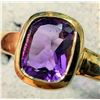 Image 2 : SILVER AMETHYST 1CT RING