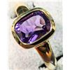 Image 3 : SILVER AMETHYST 1CT RING