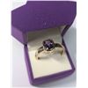 Image 5 : SILVER AMETHYST 1CT RING
