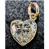 Image 4 : 10K YELLOW GOLD LAB DIAMOND 1.2CT PENDANT