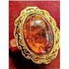 Image 3 : SILVER AMBER SIZE ADJUSTABLE RING