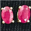 Image 4 : GOLD PLATED SILVER RUBY (0.9CT) GOLD RHODIUM