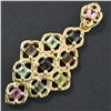 Image 3 : GOLD PLATED SILVER TOURMALINE(1.35CT) GOLD