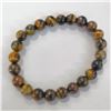 Image 2 : GEM STONE TIGER EYE(95.5CT) HAND MADE ELASTIC