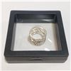 Image 4 : SILVER RING (~SIZE 6)(~WEIGHT 8.62G)