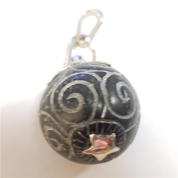 SILVER GENUINE GEMSTONE PENDANT(~WEIGHT 23.93G)