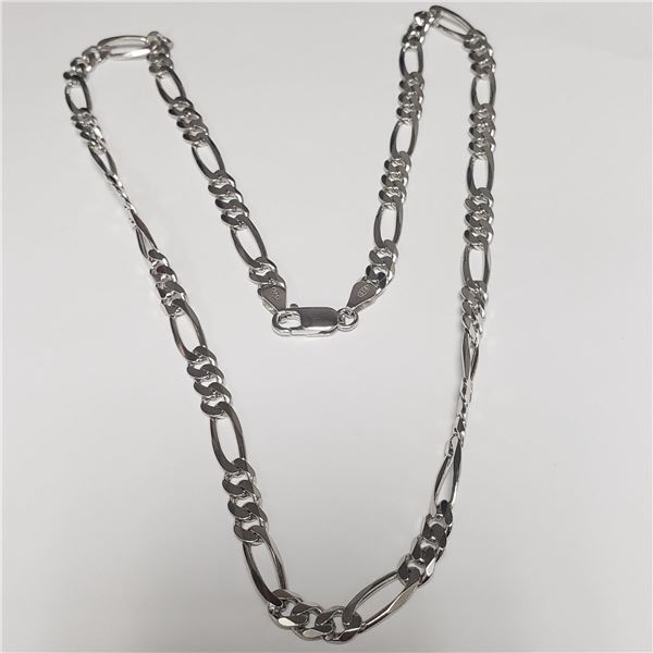 SILVER 23G 20  MEN'S NECKLACE