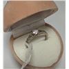 Image 3 : 14K WHITE GOLD 1.86G LAB DIAMOND0.64CT RING