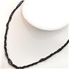 Image 2 : SILVER TRIPLE STRAND SPIRAL NECKLACE