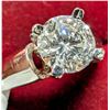 Image 5 : 14K WHITE GOLD 3.1G 1CT LAB DIAMOND SI FG RING