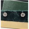 Image 4 : 14K YELLOW GOLD 1.11G MOISSANITE 2.9CT EARRINGS