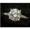 Image 2 : 10K WHITE GOLD LAB DIAMOND(0.76CT) NATURAL(0.05CT)