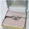 Image 5 : 10K WHITE GOLD LAB DIAMOND(0.76CT) NATURAL(0.05CT)