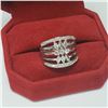 Image 4 : SILVER CUBIC ZIRCONIA RING