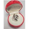 Image 3 : SILVER 12.85G RING (~SIZE 5)