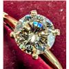 Image 4 : 10K YELLOW GOLD 2.36G LAB DIAMOND 1.3CT RING