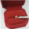 Image 4 : 10K YELLOW GOLD NATURAL DIAMOND(0.11CT) RING