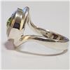 Image 3 : SILVER CUBIC ZIRCONIA RING (~SIZE 8)(WEIGHT 9.58G)