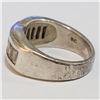 Image 2 : SILVER CUBIC ZIRCONIA RING (~SIZE 6.5)