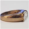 Image 2 : SILVER CUBIC ZIRCONIA RING (~SIZE 8)(~WEIGHT 6.1G)