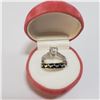 Image 3 : SILVER LOT OF 2 CUBIC ZIRCONIA RING (WEIGHT 4.01G)