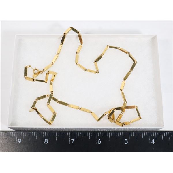 ESTATE GOLD TONE NECKLACE