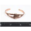 COPPER CUFF HORSE DESIGN BRACELET
