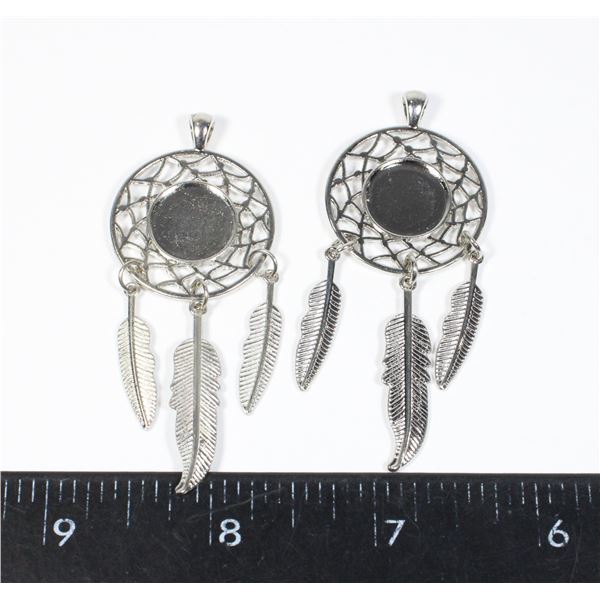 2 DREAM CATCH DESIGN PENDANTS