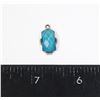 BLUE CRAVED PENDANT
