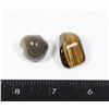 2 POLISHED STONES FOR JEWELRY MAKING