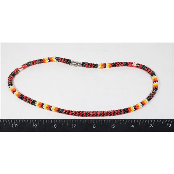 NATIVE BEADED NECKLACE