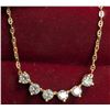 Image 3 : 10K,2.52G NATURAL DIAMOND, 1CT, NECKLACE 20"