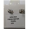 Image 3 : SILVER, FRESHWATER PEARL EARRINGS