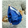 Image 3 : 10K 2.20G TANZANITE, 2.5CT, 4 DIAMONDS 0.04CT