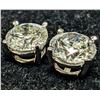 Image 4 : 14K 1.1G,NATURAL COLOR DIAMOND 1CT EARRINGS