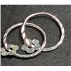 SILVER 1.1G HOOP EARRINGS
