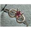 SILVER CZ RING 0.6G SIZE 7