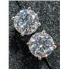 Image 2 : 14K 1.08G, 1.82CT LAB DIMOND EARRINGS