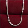 SILVER 2G CHAIN NECKLACE17"