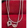 Image 2 : SILVER 2G CHAIN NECKLACE17"