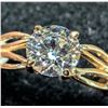 Image 3 : 10K YELLOW GOLD 1.56G LAB DIAMOND 0.6CT RING