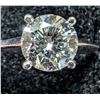 Image 3 : 14K WHITE GOLD 1.8G LAB DIAMOND 1.3CT RING