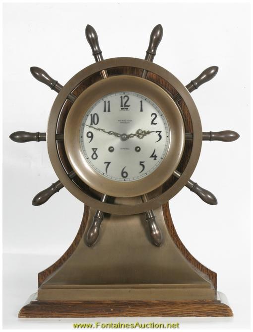 Chelsea Helm Ships Bell Clock