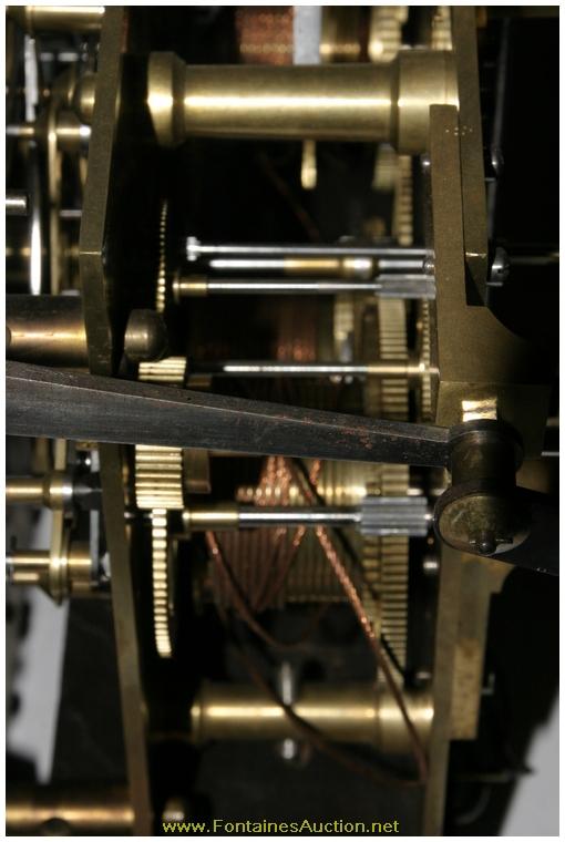 Elliott 9 Tube Mahogany Grandfather Clock