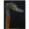 Image 1 : Johnathan Howell Sterling Silver Whippet Cane Handle
