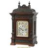 Image 1 : Tiffany & Co 8 Bell Mahogany Bracket Clock