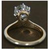 Image 10 : Ladies 14K Gold and Diamond Ring