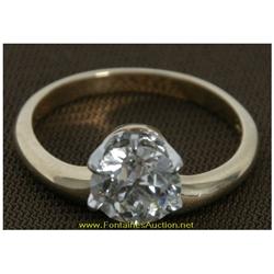 Ladies 14K Gold and Diamond Ring